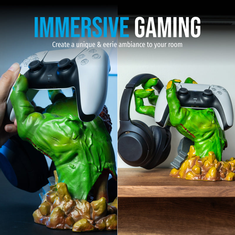 Zombie Hand Controller & Headset Stand